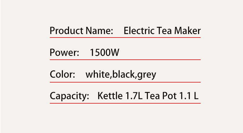 1500W Fast Water Boiler