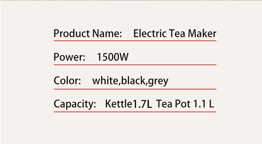 Electric Tea Maker