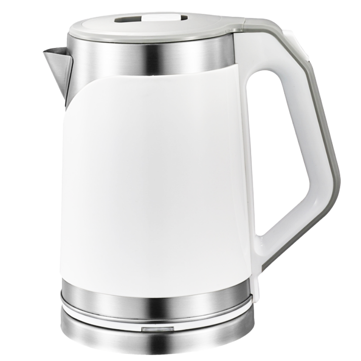 YUEKON Kitchen Appliances Double Wall Stainless Steel 2l Electric Tea Pot Electric Kettle With 360 Degree Base 