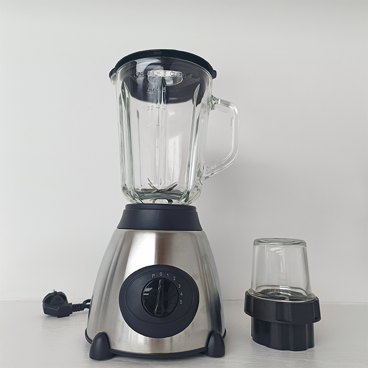 High End Home Electrical Food Processor Cooking Machine Juicer Blender 4 Leaf Strong Blade Stainless Steel Food Blender