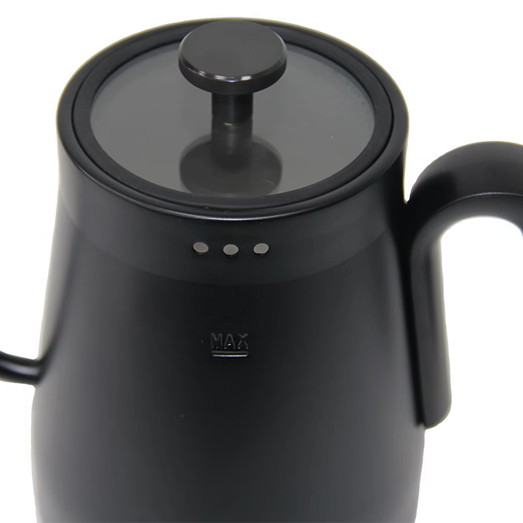 1350W Black Digital Smart Electric Pour Over Coffee Kettle Coffee Tea Temperature Control Gooseneck Electric Kettle