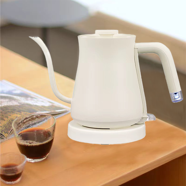 Electronic Kettle Pour Over Stainless Steel Tea Water Drip Coffee Maker Gooseneck Coffee Pot