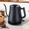 Morden Style 1500W Fast Boiling Gooseneck Coffee Kettle 1.0l Matte Black TeaPot Pour Over Coffee Makers For Home Drip Coffee