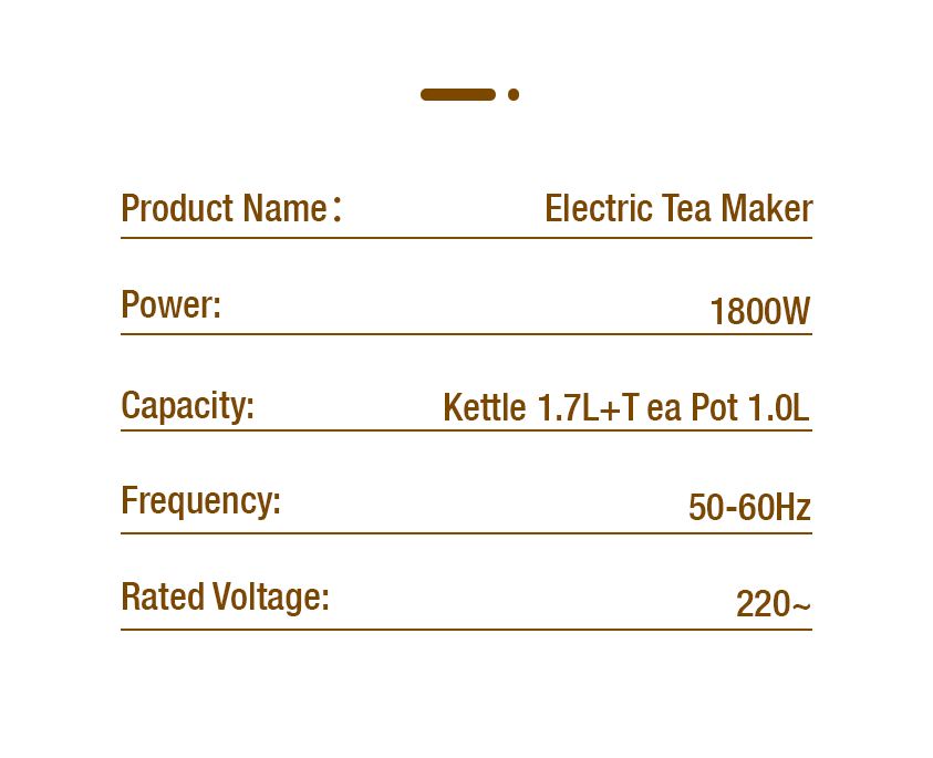 Electric Tea Maker