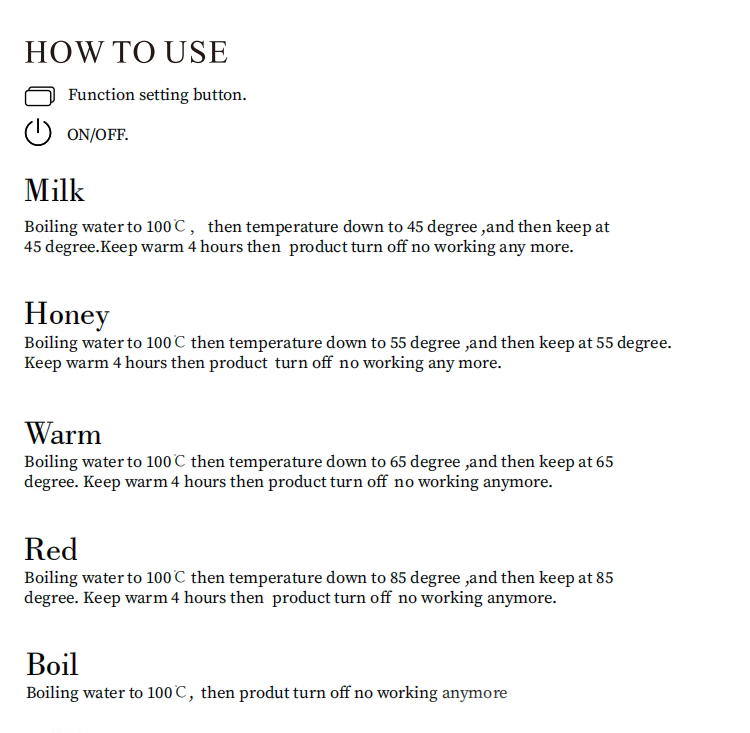 HOW TO USE