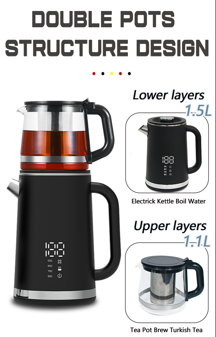 1.5L+1.1L refined capacity