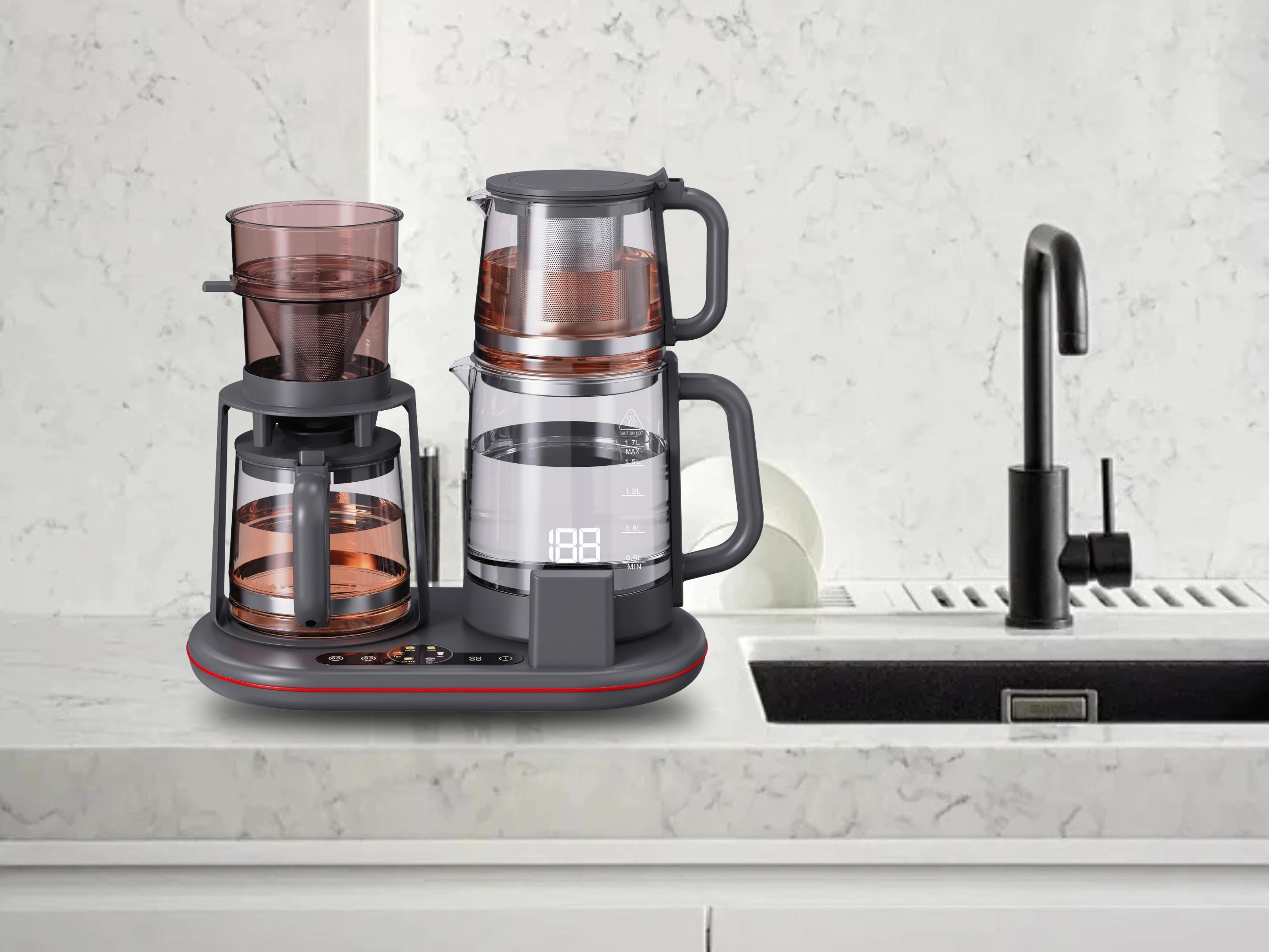 Multifunctional tea set