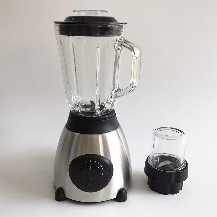 High End Home Electrical Food Processor Cooking Machine Juicer Blender 4 Leaf Strong Blade Stainless Steel Food Blender