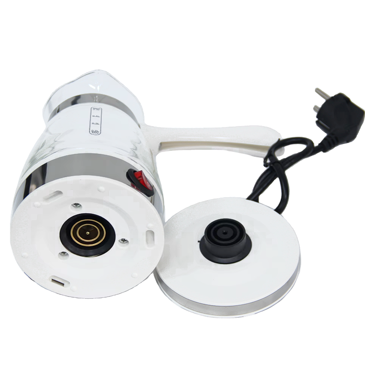 New Design Turkish Coffee Pot 500ml Heating Plate Coffee Pot Heater Transparent Kettle For Home 