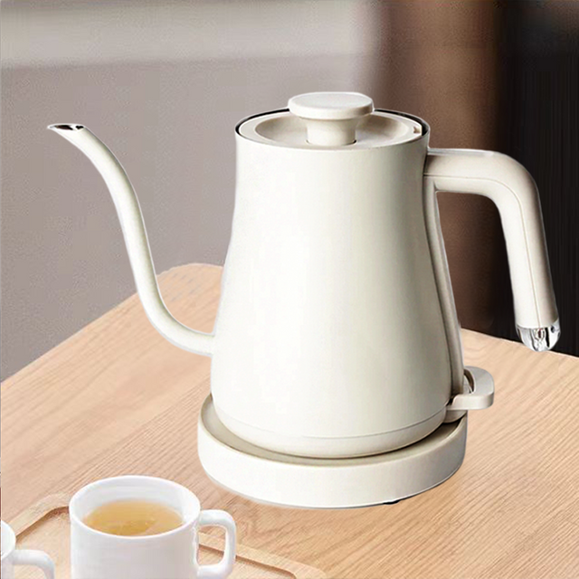 Top Seller 304 Stainless Steel Electric Kettle 800ml Electric Tea Kettle Electric Coffee Pot Hot Water Pour Over Gooseneck Kettle