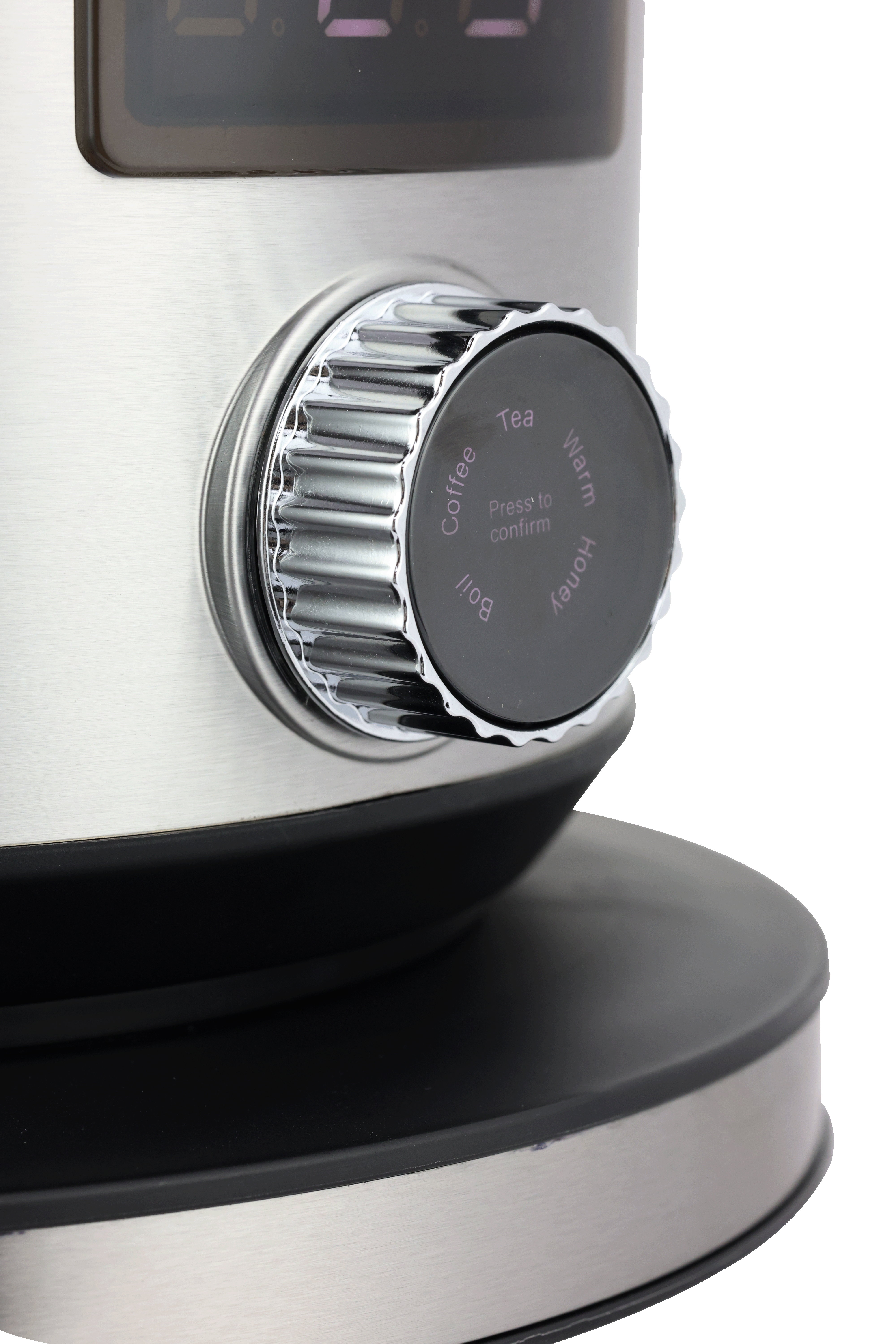 Middle East Arabic Transparent Water Heater Turkish Tea Maker With Temperature Control Base Samovar Double Tea Maker With Infuer