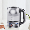 2 In 1 Turkish Samovar Double Tea Maker Water Heater 2200W Washable Filter Custom Electric Glass Tea Maker 