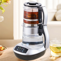 Wholesale Glass Kettle Borosilicate Double Layer Structure Design 220v Home Appliance Samovar Water Boiler Turkish Tea Maker