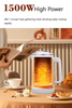Mid-east Stainless Steel Double Electric Kettle Pot Set Portable Tea Kettle Two Layers Tea Maker With Thermostat Home Appliances
