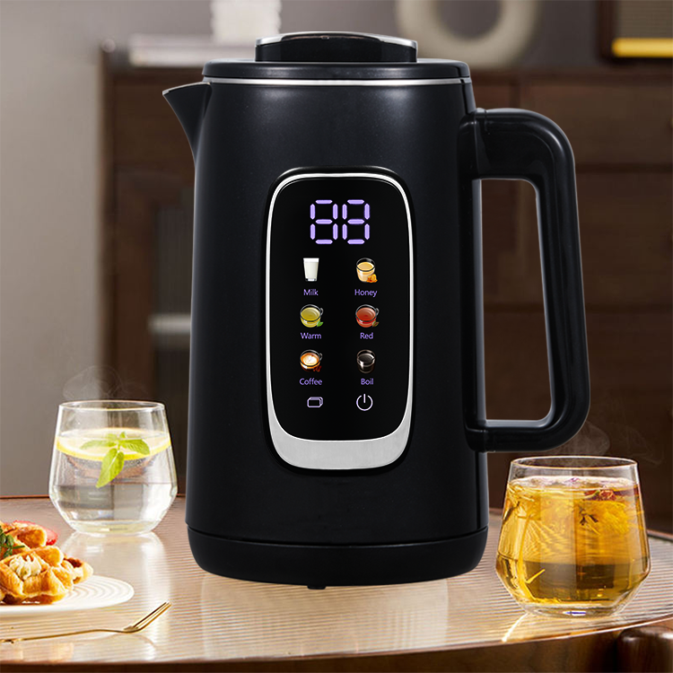 Digital 2.6l Turkish Samovar Kettle Electric Tea Maker Set Double Wall Electric Kettle With Keep Warm Temperature Control Tea Milk Coffee 