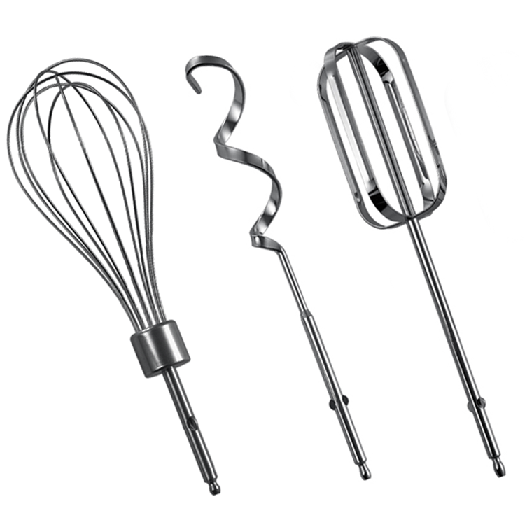 Kitchen Professional Handheld Egg Beater Parts Bread Dough Stand Mixer Dough Hook For Making Desserts Mixer