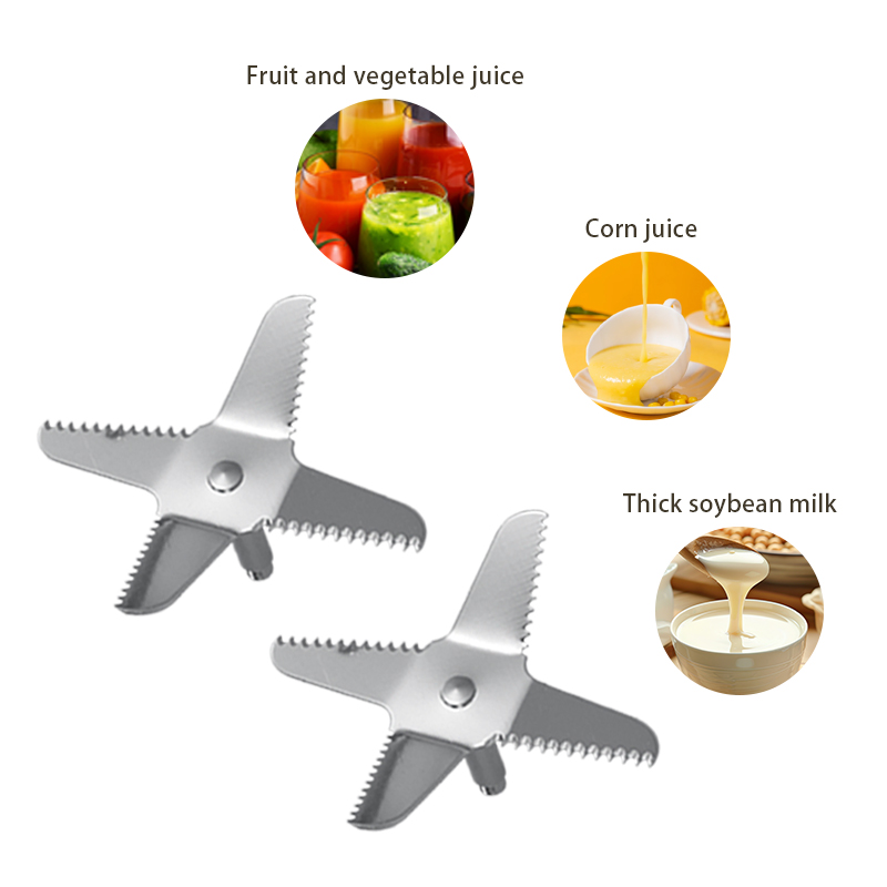 Cooking machine cross head blade stirring juice soymilk machine accessories
