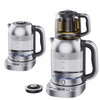 CE Led Display Temperature Control Turkish Tea Maker 2.0l Electric Tea Kettle With Filter Glass Tea And Coffee Maker 