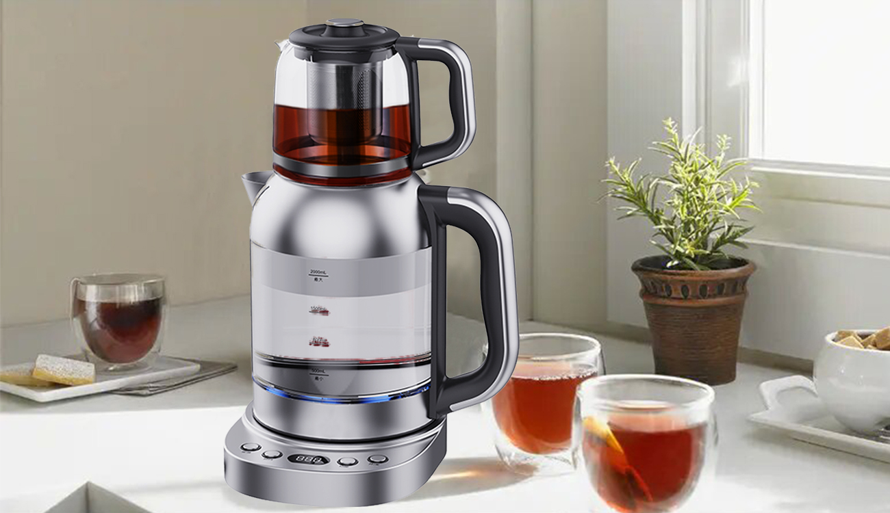Double Layers Tea Maker