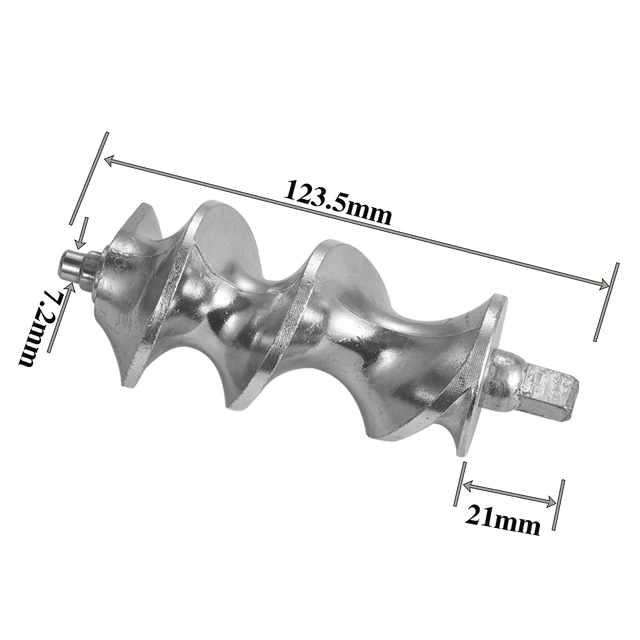 Household meat grinder accessories screw electric meat crusher gear hole plate knife blade screw propeller