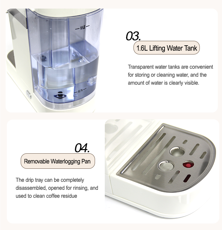 20 Bar Professional Home Automatic 2 In 1Semi Automatic Cafetera Cappuccino Commercial Coffee Maker/espresso Machine