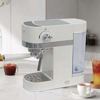 20 Bar Professional Home Automatic 2 In 1Semi Automatic Cafetera Cappuccino Commercial Coffee Maker/espresso Machine