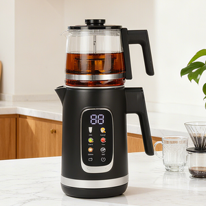 Multifunction Double Wall Kettle 1500W Fast Boiling Kettle with Automatic Keep Warm 304 Stainless Steel Inner Liner for Home Use