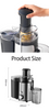 OEM Wholesale High-Power USB Electric Juicer Blender Multi-Purpose Household Fruit Squeezer with Two-Speed Control Plastic Blade