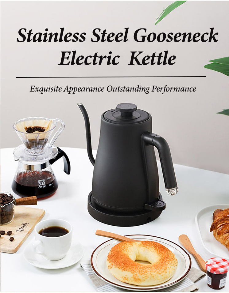 Stainless Steel Gooseneck Electric Kettle