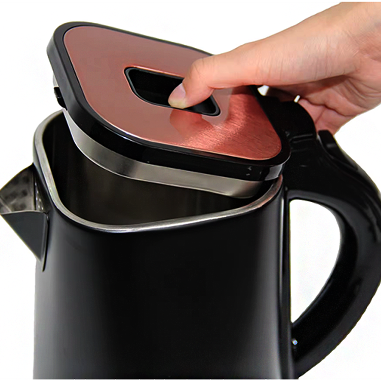 Hot Selling 1.6l 360 Degrees Rotational Stainless Steel Electric Boiling Water Kettle Cordless Electric Jug Kettle For Kitchen