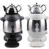 1500w 1L Ceramic Pot + 4LStainless Steel Turkish Pot Electric Tea Kettle Russian Samovar Tea Maker With Temperature Control Knob