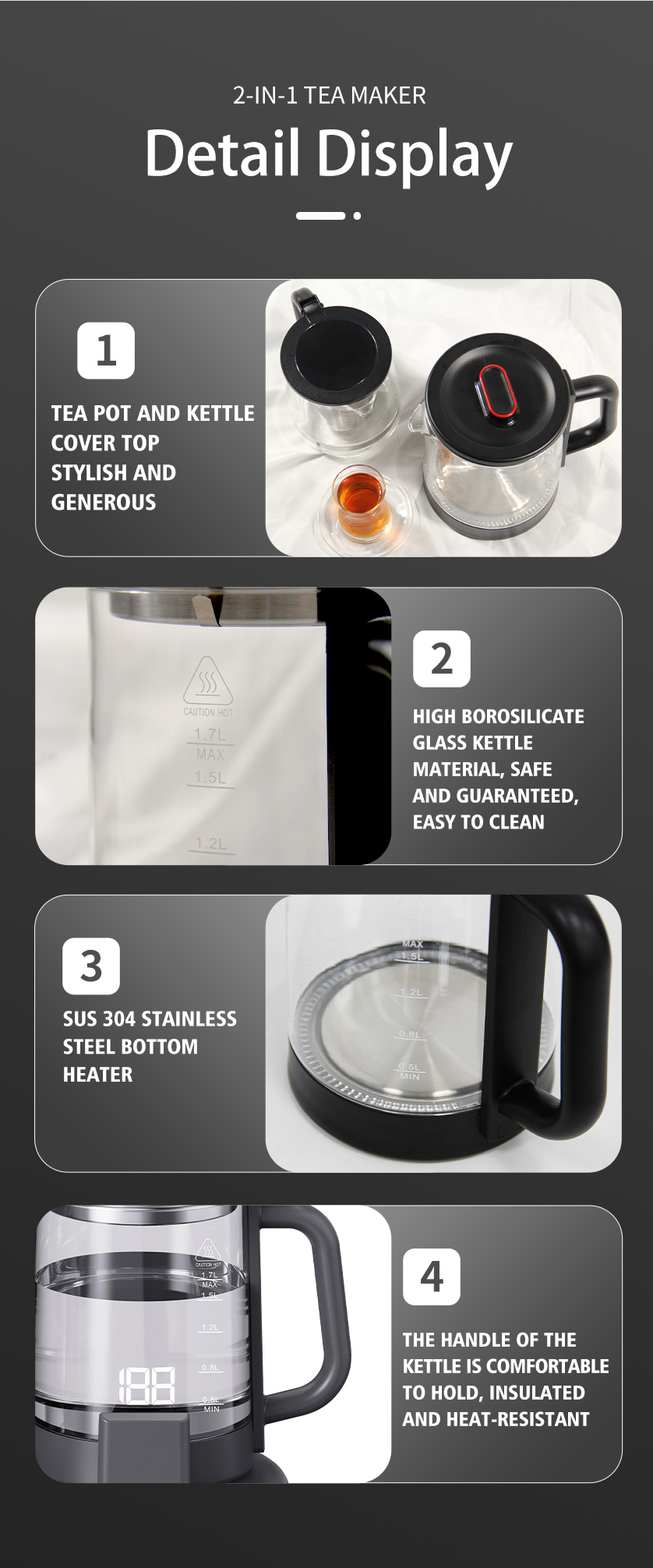 2-in-1 Electric Samovar