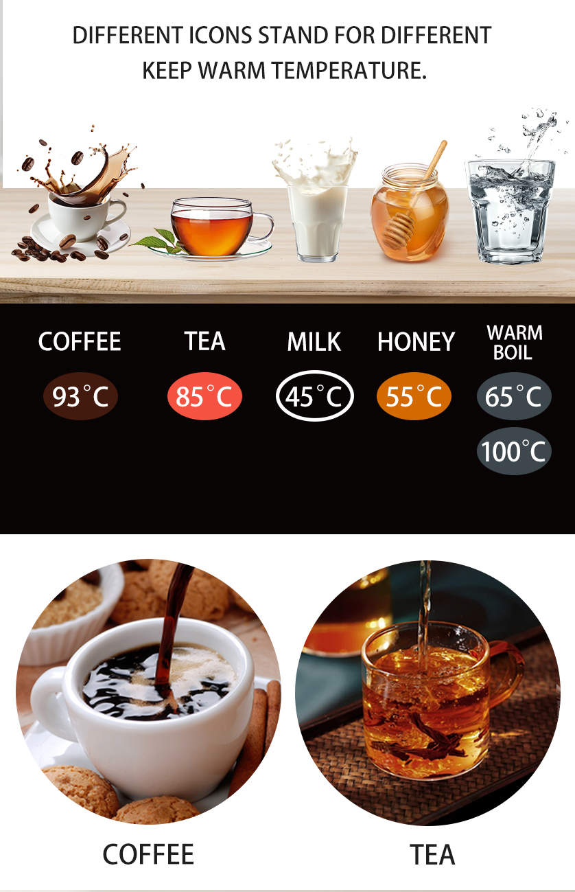 Arabic Rotatable Tea Maker Set