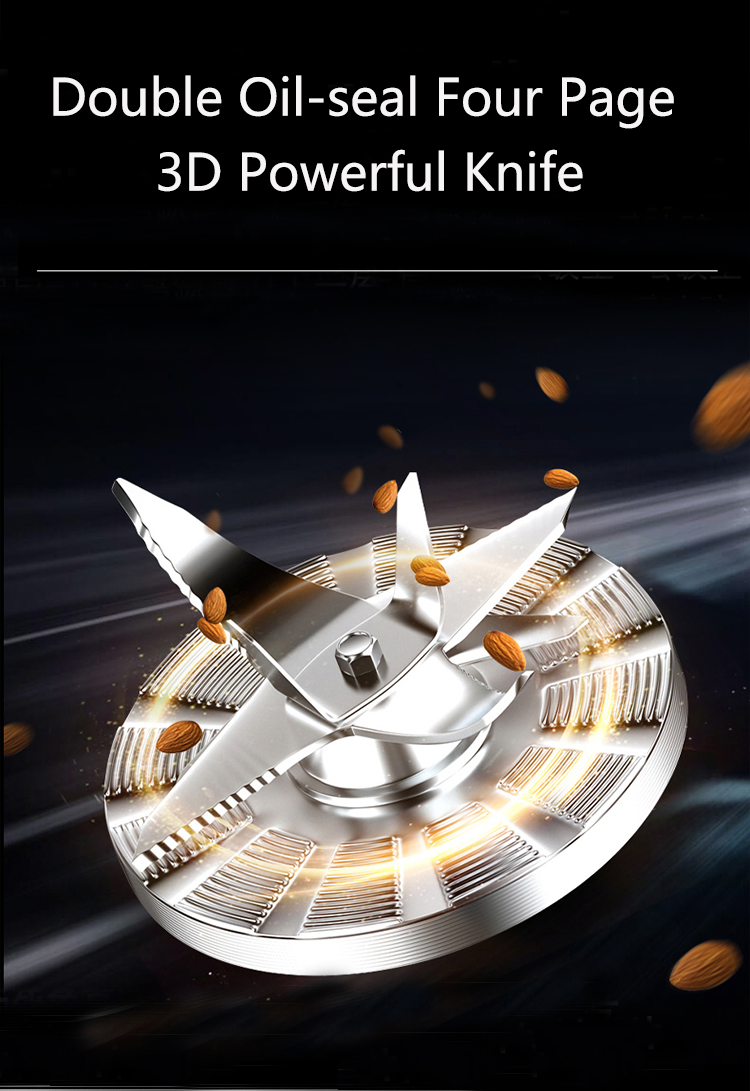 Commercial Ice Blender Machine Licuadoras Electric 1800W High Speed and Powerful Motor 2 Litre Blender for Kitchen Applications