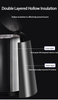 Household Smart 304 Stainless Steel Double Wall Electric Kettle Automatic Power-off Keep Warm Tea Kettle Health Pot Water Kettle 