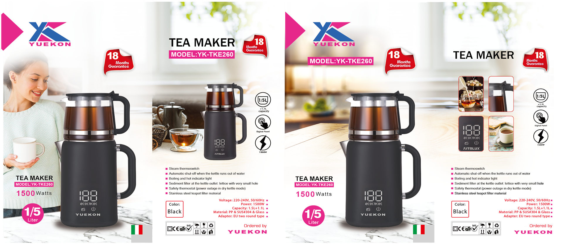 Samovar Double Tea Maker 