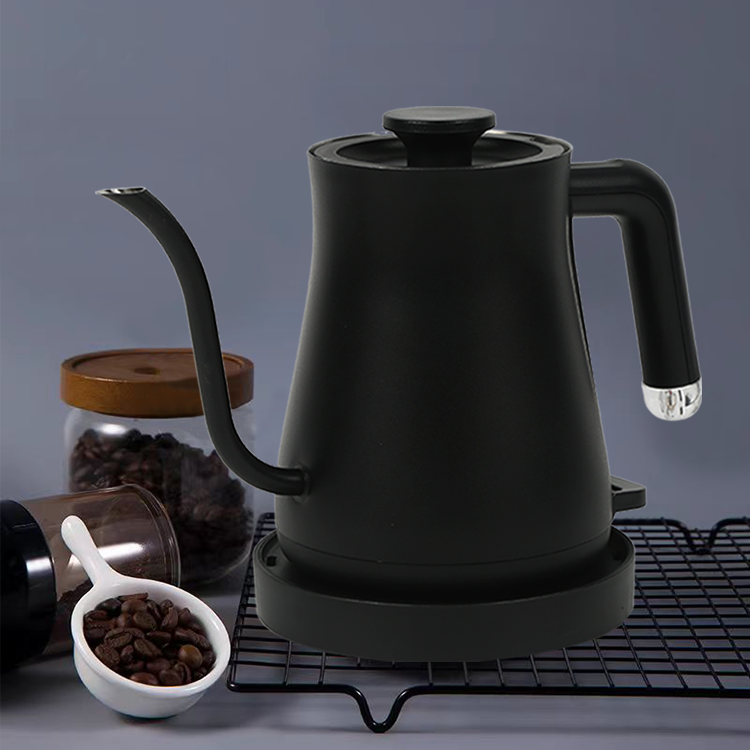 600ml Stainless Steel Coffee Pot Pour Over Espresso Brewing Electric Gooseneck Coffee Kettle