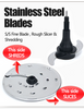 Commercial Multifunction Pureeing Slicing Food Processor Electric Machines Mixer Meat Grinders For Household