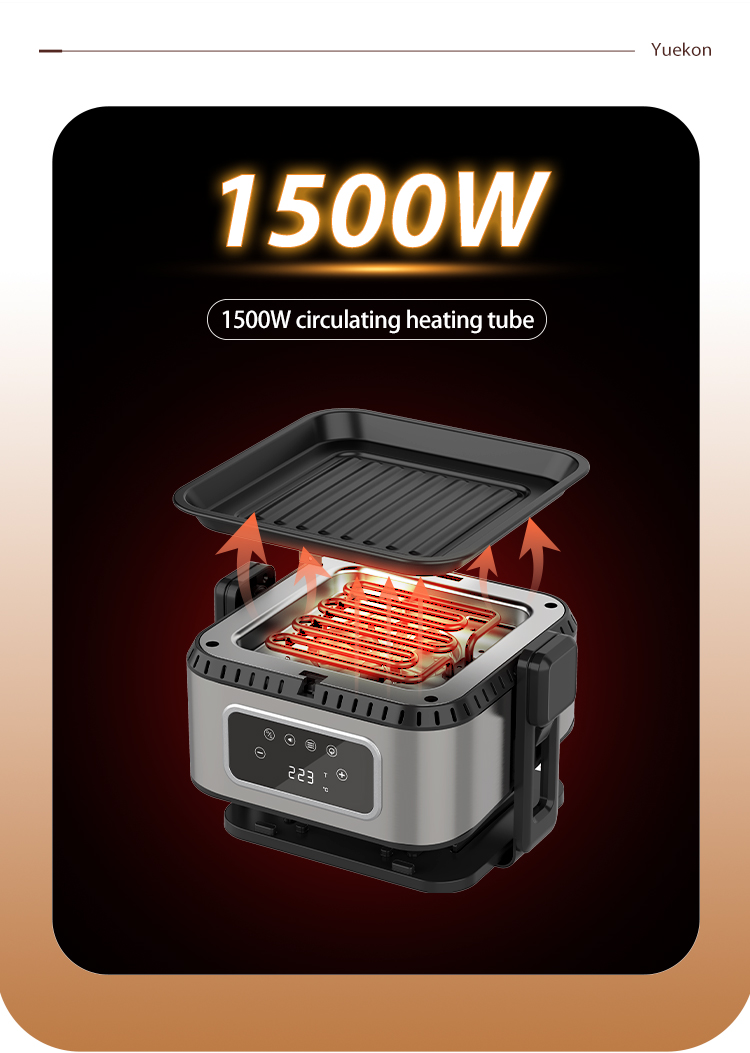 1500W Rapid Heating