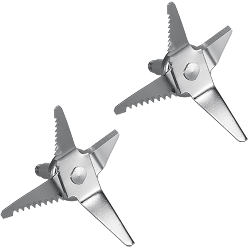 Commercial Blender Parts Blender Spare Parts 4 Knives High Strength Blender Extractor Replacement Mixer Parts