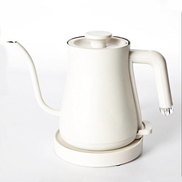 Top Seller 304 Stainless Steel Electric Kettle 800ml Electric Tea Kettle Electric Coffee Pot Hot Water Pour Over Gooseneck Kettle