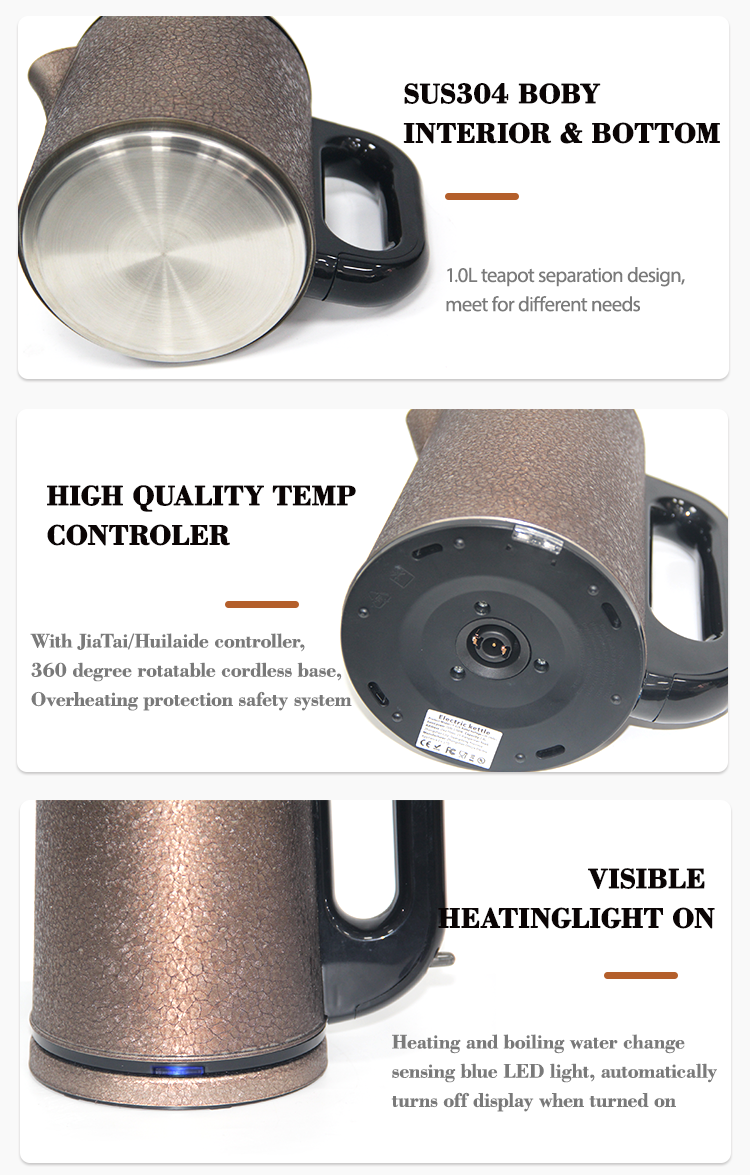 Visble heating light on