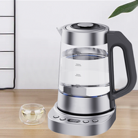 Kitchen And Home Appliances 1850W 1.7LElectric Water Kettle Glass Electric Tea Maker Machine Glass Teapot 