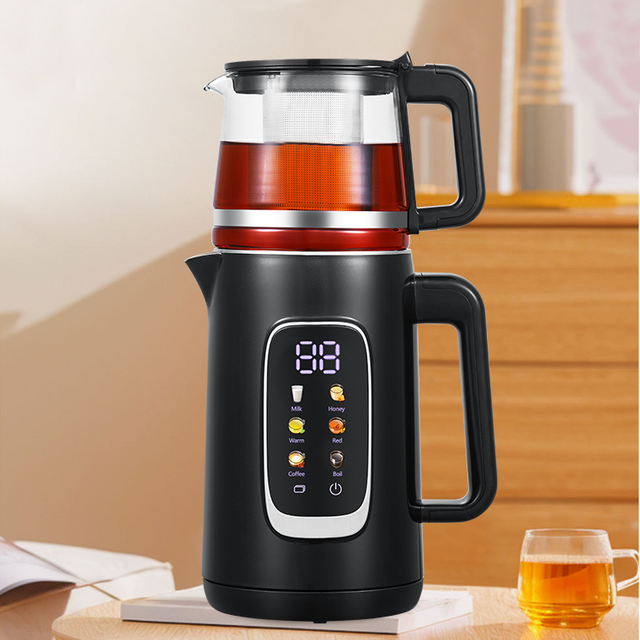 New Design Electric Water Kettle Stainless Steel Electric Russian Samovar Tea Maker Tea Pot Turkish Coffee Milk Kettles 