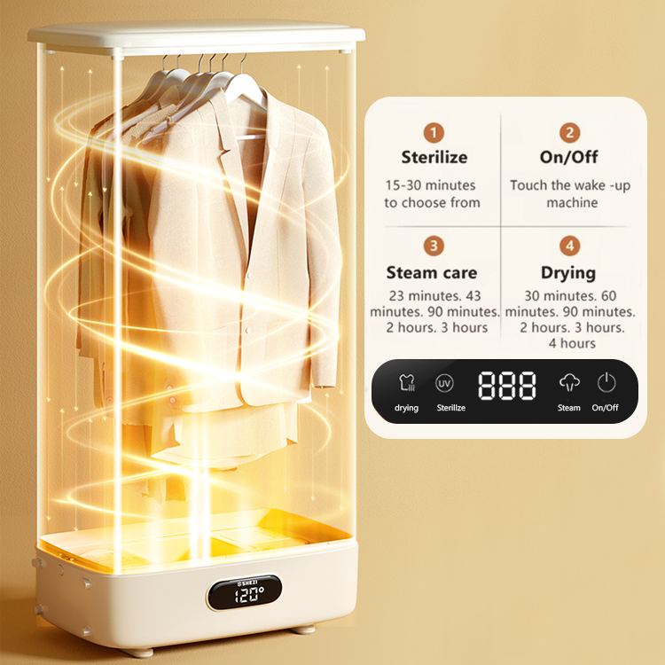 Mini Portable Electricl Automatic Clothes Dryer Intelligent Timing Heated Clothes Dryer Rack 2 Layers Hanging YUEKON Dryer Clothes