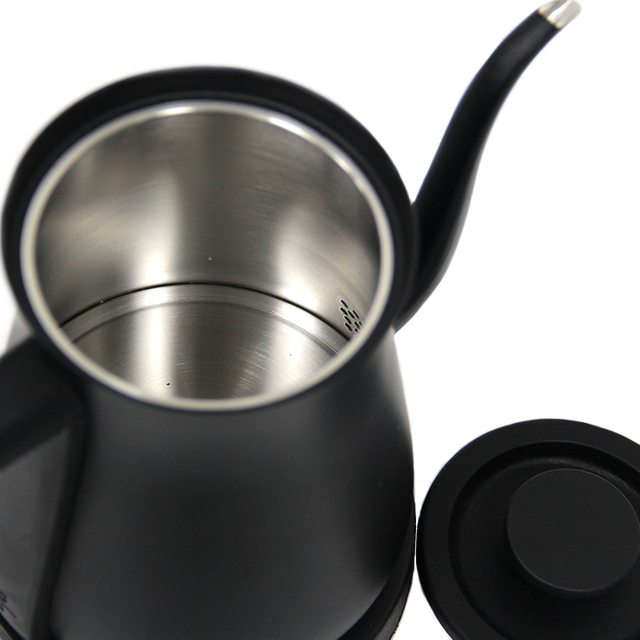 600ml 1200w Stainless Steel Coffee Tea Pot Pour Over Coffee Kettle Gooseneck Electric Kettle
