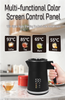 Factory Wholesale Strix Thermostat Kettles 1500W Electric Water Kettle and Tea Maker Set With Touch Control Display Keep Warm
