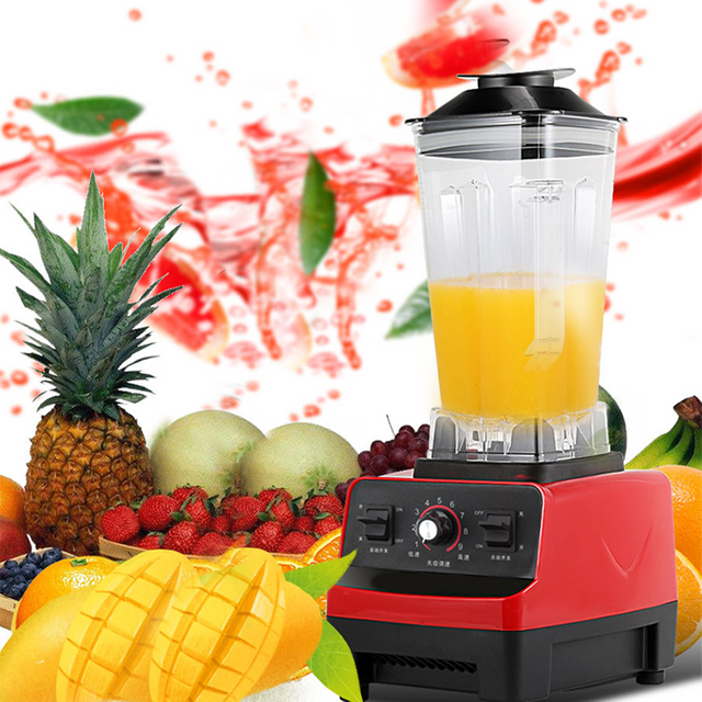 Kitchen Use Blender Licuadora Para Batidos Y Batidos Food Processor Ice Mixer and Heavy Duty Power Commercial Electric Blender