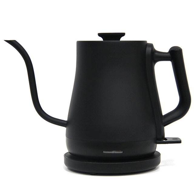 1l 1500w Stainless Steel Coffee Tea Pot Temperature Control Gooseneck Coffee Kettle Cordless Electric Kettles For Pour Over Coffee