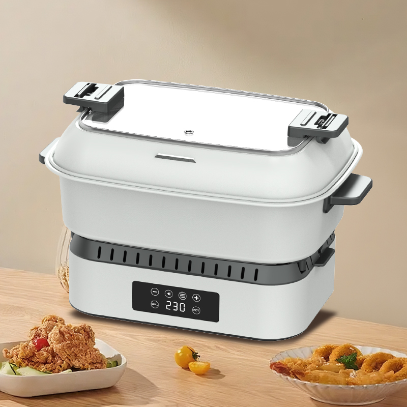 1500W Commercial Large Capacity Stainless Steel Air Fryer Multifunctional Digital Air Fryer with Multiple Menus to Choose From